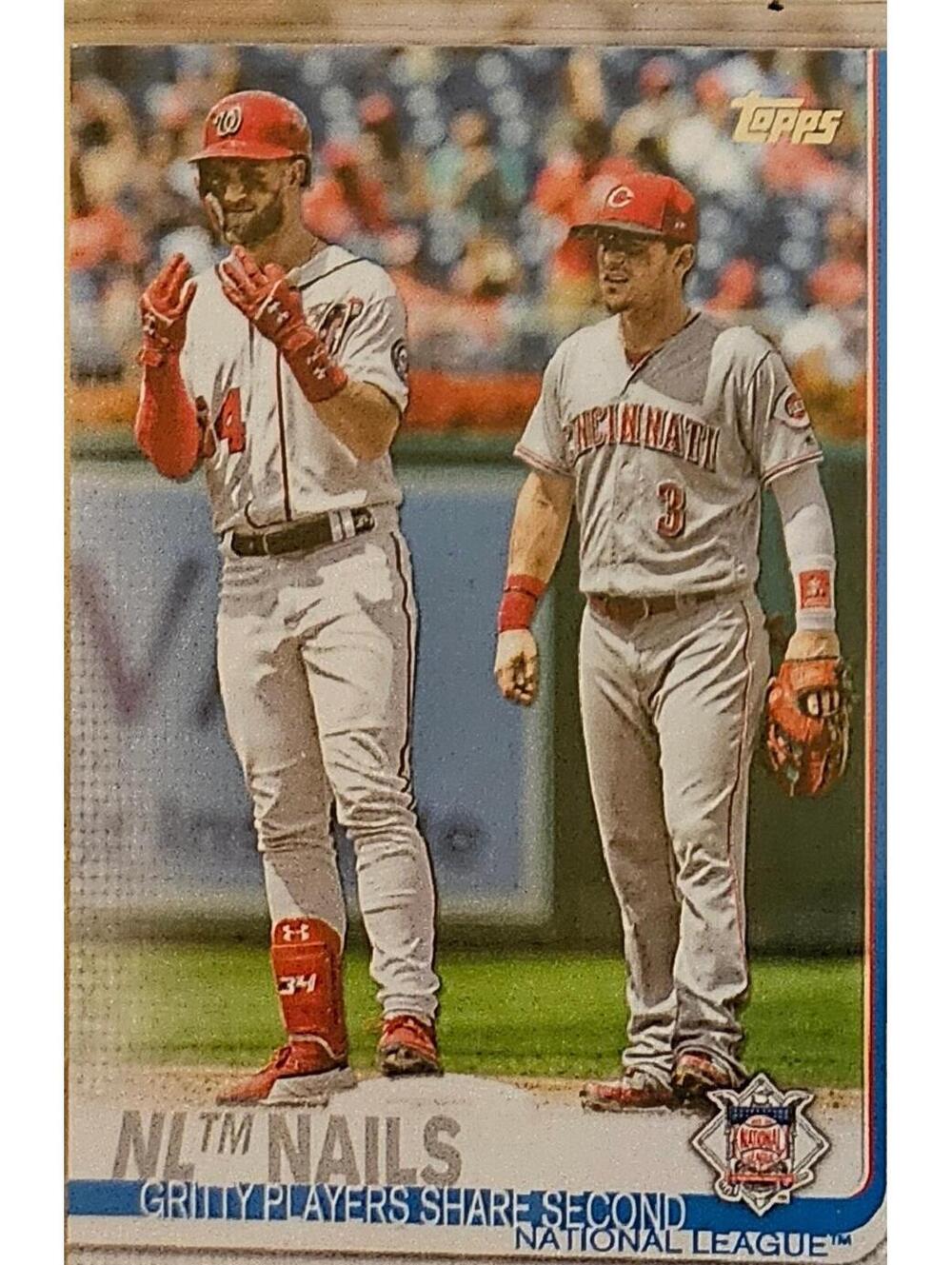 2019 Topps #145 NL Nails - National League - Bryce Harper